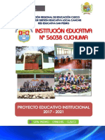 Proyecto Educativo Institucional 56038 - 2017-2021 Innovado
