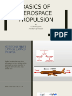 Basics of Aerospace Propulsion: by G.Dhanajayan Assistant Professor