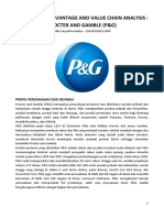 Msi-1 - Competitive Adv. + Value Chain Analysis - P&G