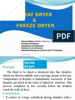 Spray Dryer & Freeze Dryer