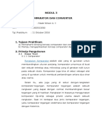 Modul 3 - Comparator