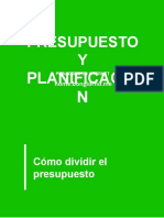 0 Presupuesto y Planif