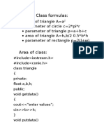 class program(c++)