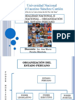 Organización Del Estado Peruano