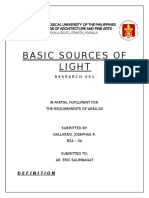 Basic Sources of Light