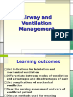 Airway and Ventilation Management