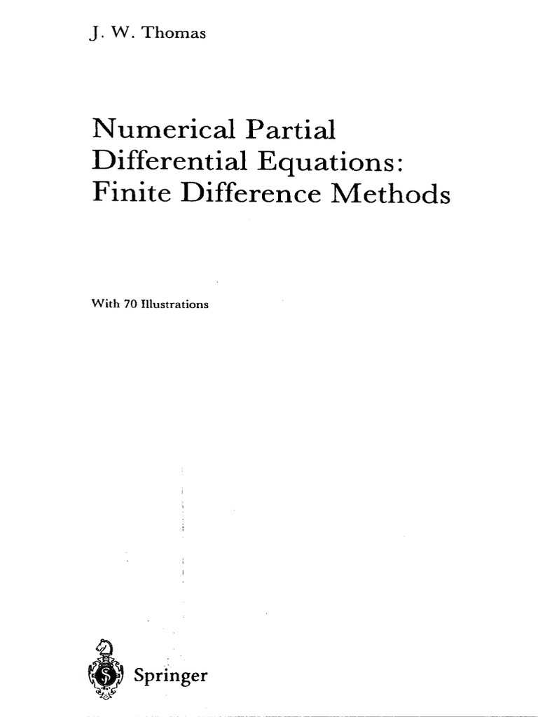 J.W. Thomas) Numerical Partial Differential Equat (Book4You