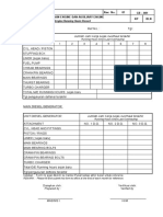 Pt. Cakra Bahana Rev. No. 01 CB - 081 Catatan Jam Kerja Main Engine Dan Auxiliary Engine KP BLN