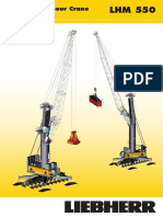 Liebherr LHM 550 Mobile Harbour Crane Data Sheet en 9980-0