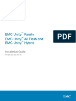 EMC Unity Family EMC Unity All Flash and EMC Unity Hybrid: Installation Guide