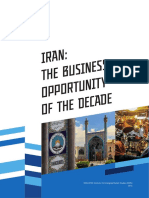 Iran: A Business Opportunity of A Decade