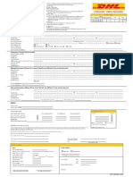 DHL Application Form