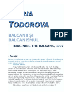 Maria Todorova - Balcanii Si Balcanismul 1.0 10 N