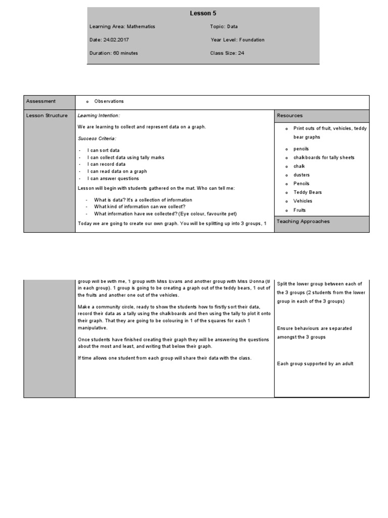 Lesson 5 | PDF