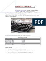 ASTM A213 Seamless Tubes Manufacturers in India