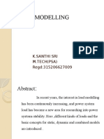 LOAD MODELLING TECHNIQUES AND STANDARD LOAD MODELS