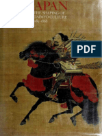 Iaf6h Japan The Shaping of Daimyo Culture 11851868 PDF