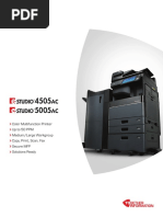 Toshiba e-STUDIO 409P/S Overview | PDF | Printer (Computing) | Office ...