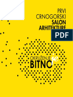 Katalog Prvog Crnogorskog Salona Arhitekture