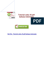 Tutorial Catia v5 PDF Bahasa Indonesia