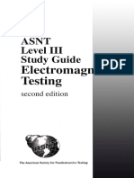 ASNT Level III Study Guide Electromagnetic (Yasser Tawfik) PDF