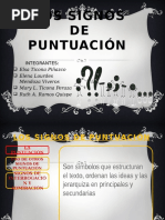 Signos de Puntuacion Con Ejemplos