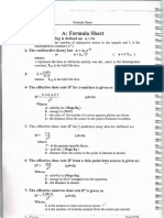 Formula Sheet 3