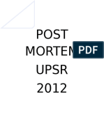 Post Mortem Upsr 2012