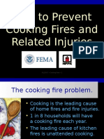 How To Prevent Cooking Fires and Related Injuries