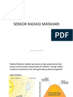 Sensor - Radiasi Matahari