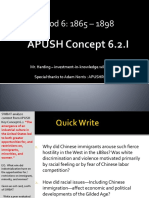 APUSH - Concept - 6.2.I - Harding