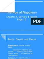 The Age of Napoleon: Chapter 6, Section 4 Packet