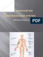 Physical Examination OF Cardiovascular System: Adhytya Pratama A