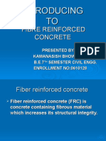 Fibre Reinforce Concrete