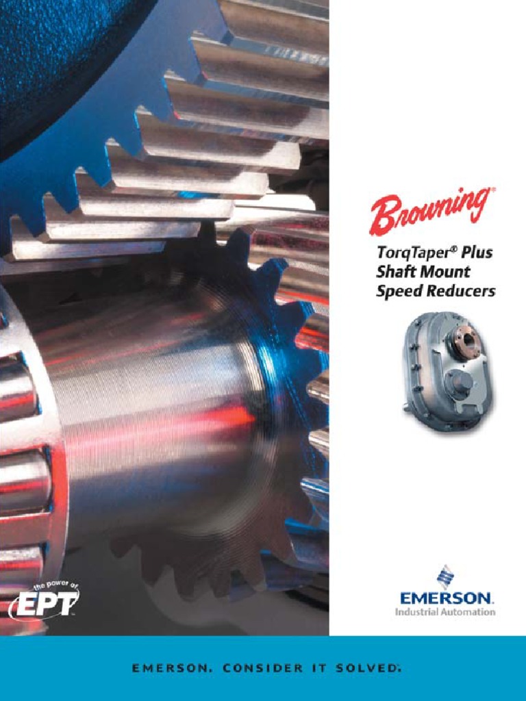 Reductores Browning SMTP | PDF | Belt (Mechanical) | Industries