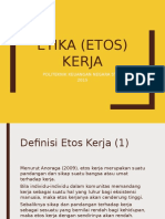 08 Etika (Etos) Kerja