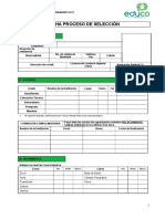 Ficha Selección Personal Apadrinamiento 2017