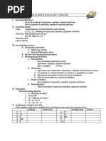 Lesson Plan Math/Science Processes Skill