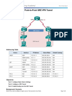 7.2.2.5 Lab - Configuring a Point-to-Point GRE VPN Tunnel.docx