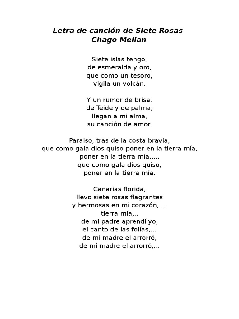 Letra de 