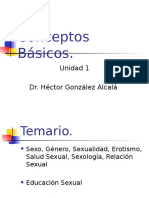 Conceptos básicos de sexualidad y educación sexual