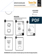 FC-4040-S Tecno Lite Instructivo de Instalación