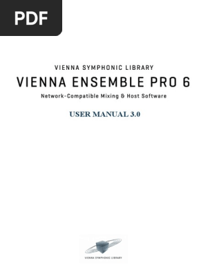 Vienna Ensemble Pro 6 Manual English V3 0 0 1 34 Pdf 64 Bit Puting Thread Puting
