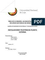 Informe Planta Externa Grupo 4