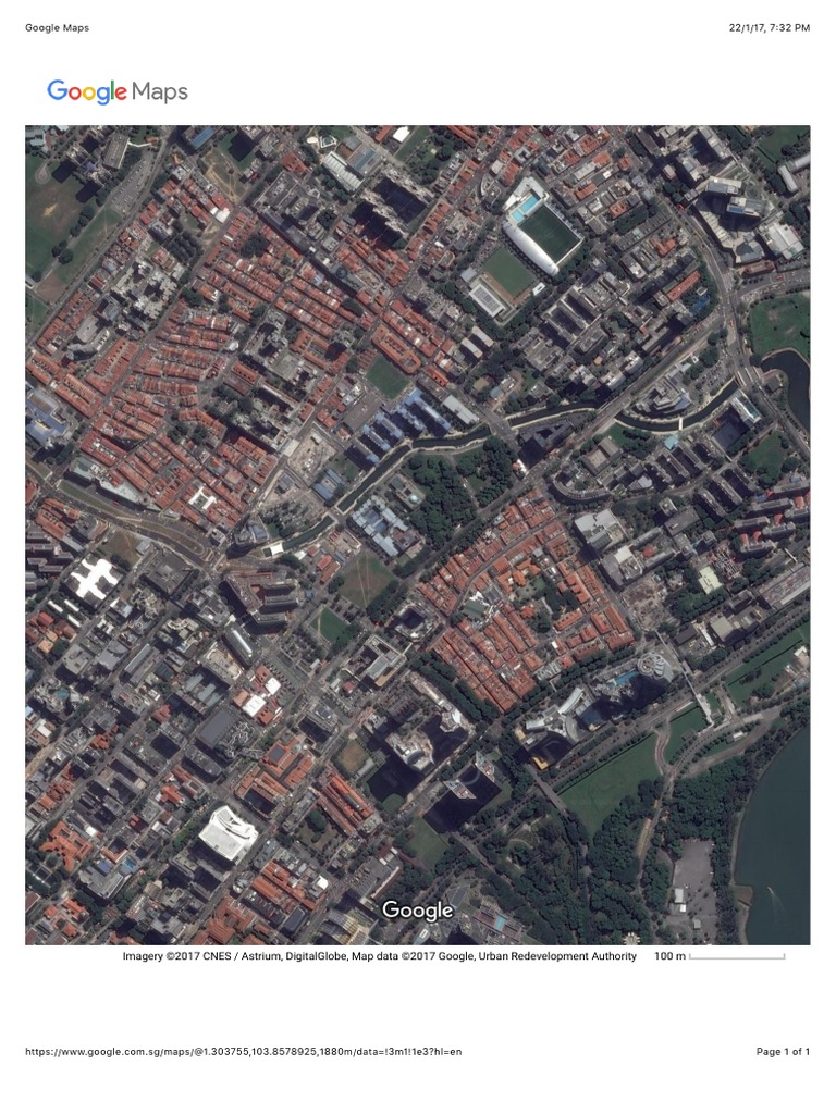 Singapore Map View 2017 | PDF