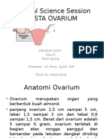 Clinical Science Session Cyst Ovarium