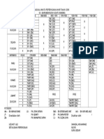 SK Barambangon Kudat 2016 Exam Schedule