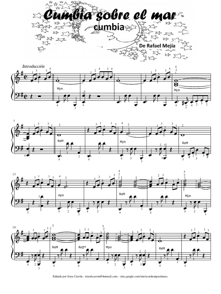 Cumbia Sobre El Mar Cumbia Pdf