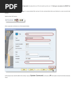 A Login: System Command, /H