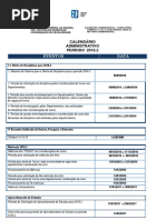 Calendário Administrativo - 2016.2 -Atualizado